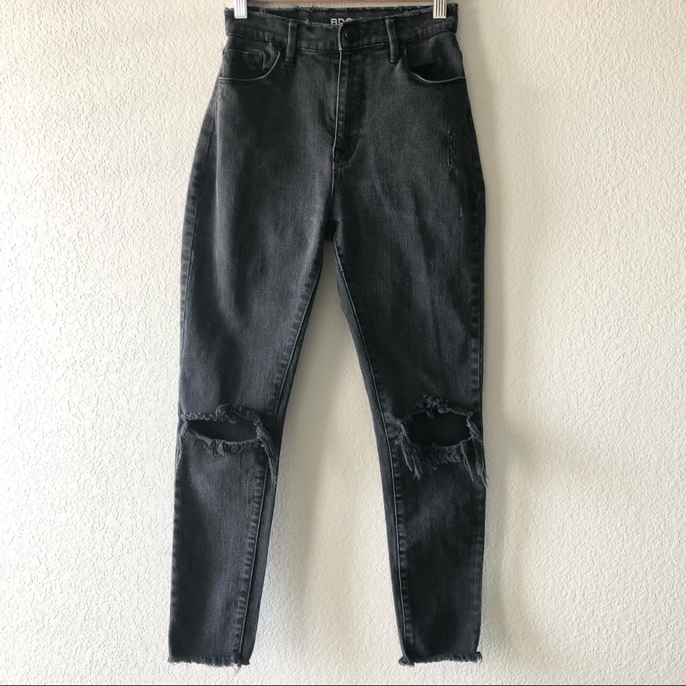 BDG high rise skinny grazer denim jeans 28W 27L